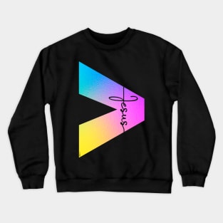 He is Greater than I Crewneck Sweatshirt